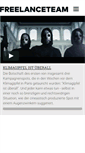 Mobile Screenshot of freelanceteam.de